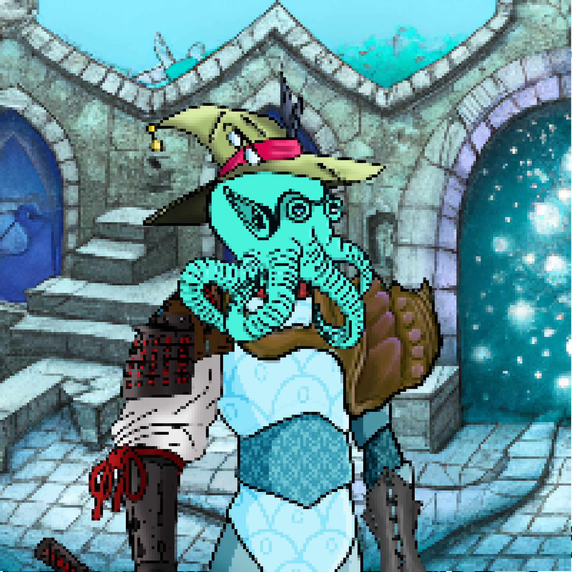 Pixel OctoPeeps Kingdoms #701