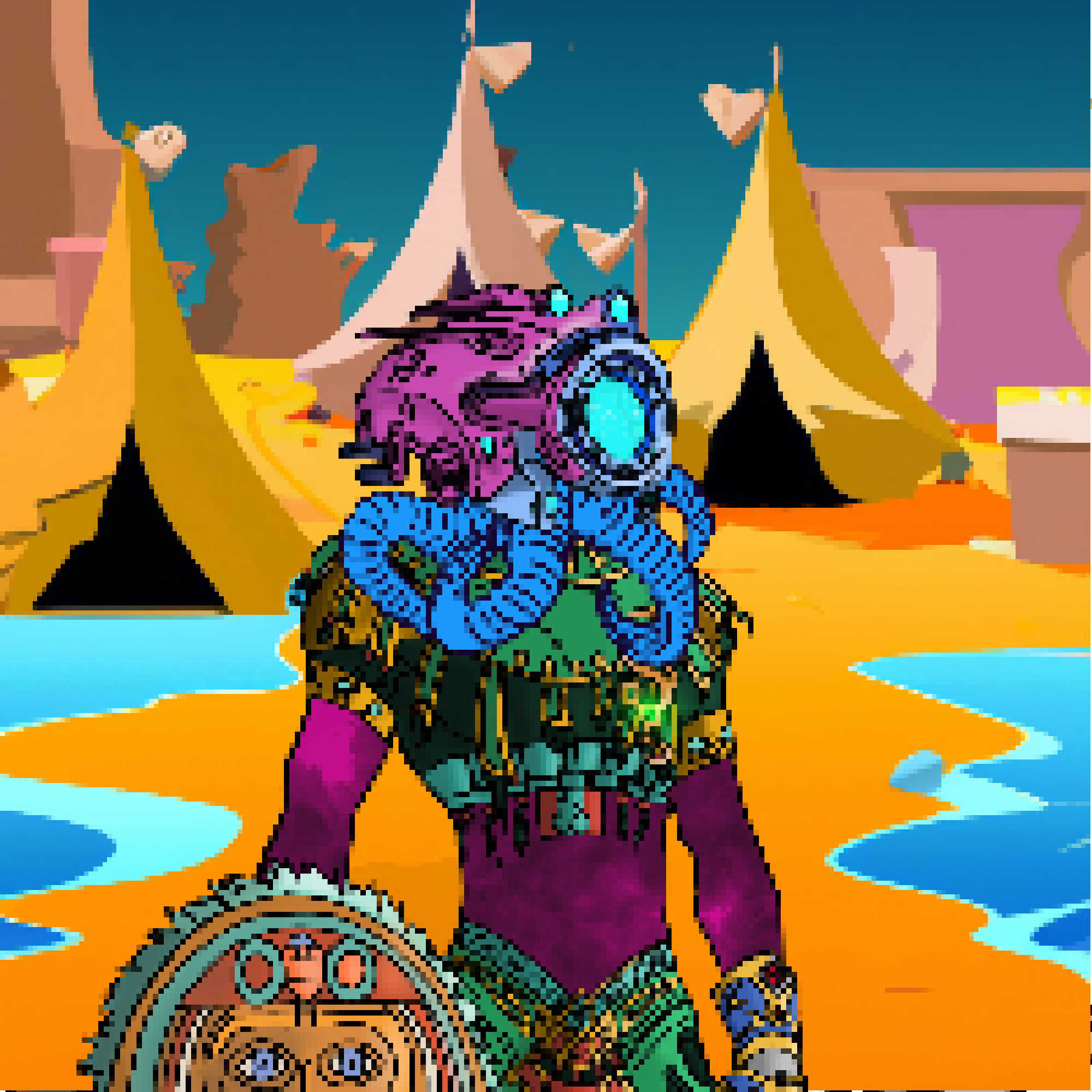 Pixel OctoPeeps Kingdoms #711