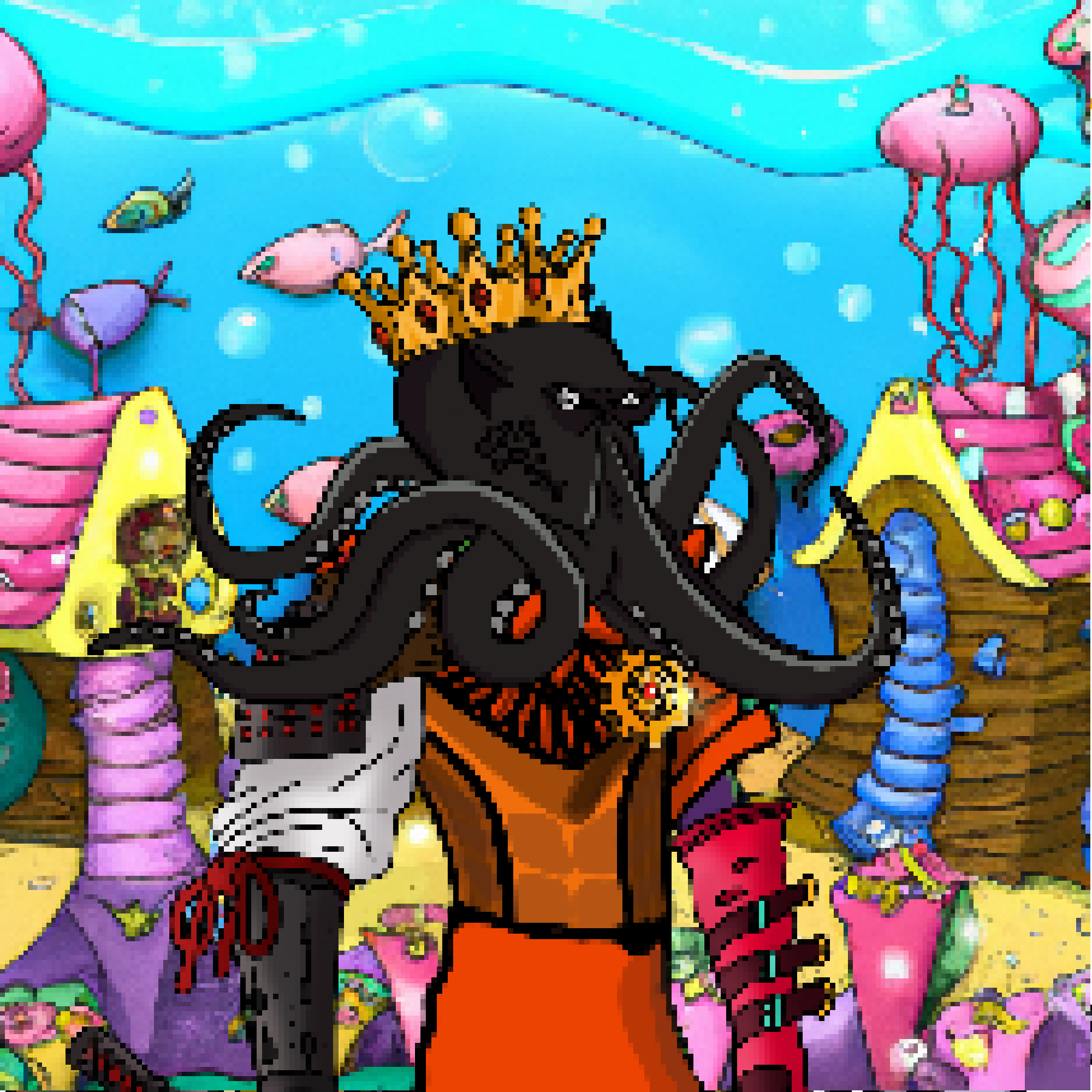 Pixel OctoPeeps Kingdoms #724