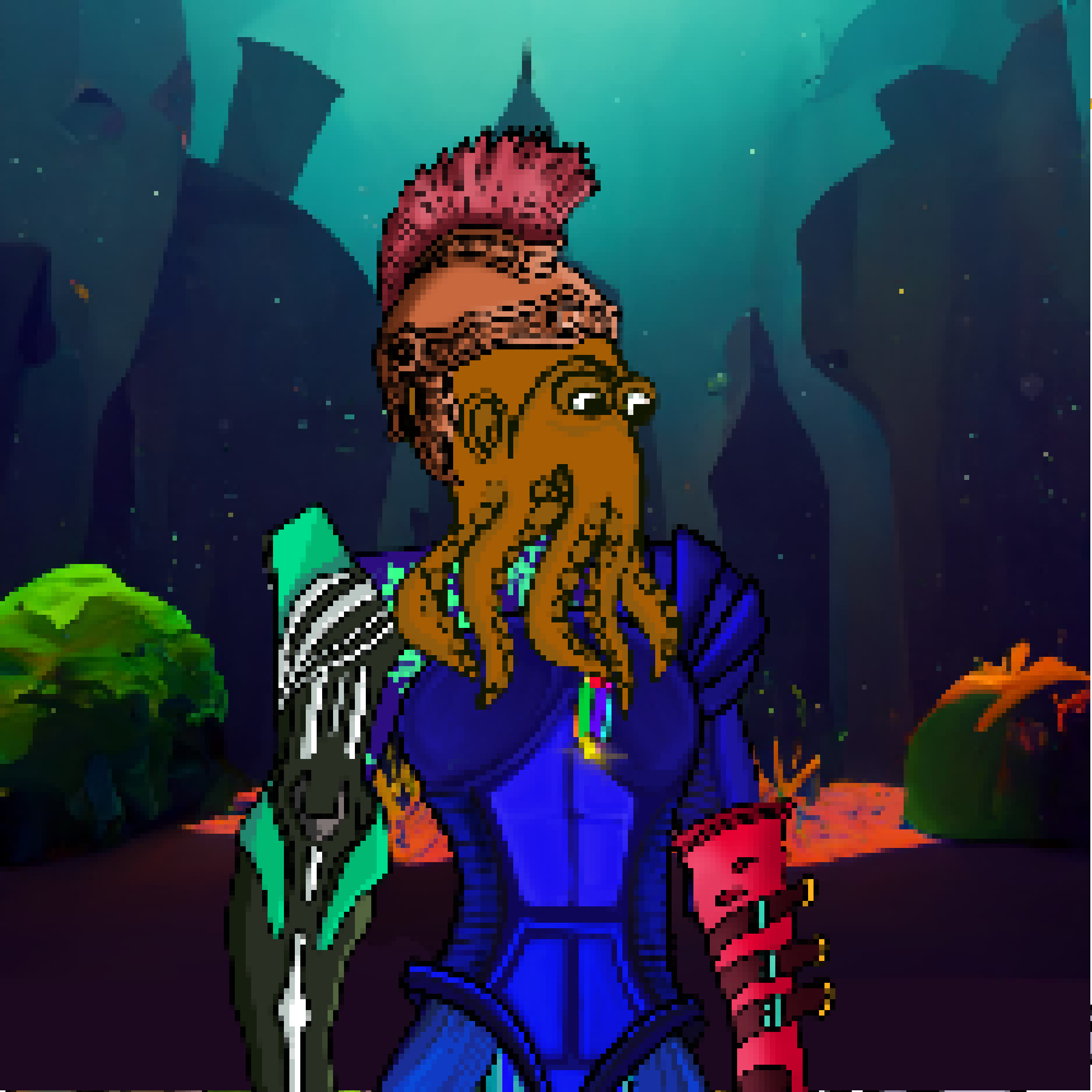 Pixel OctoPeeps Kingdoms #732