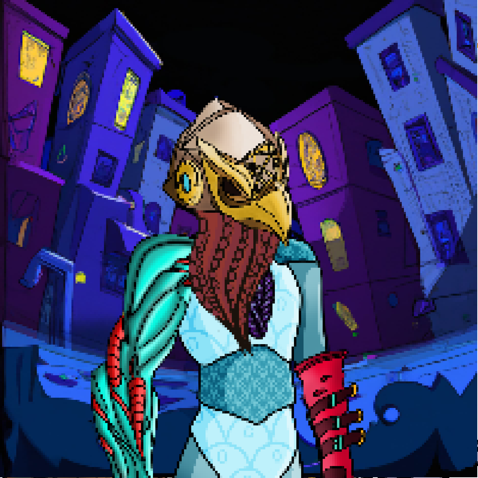 Pixel OctoPeeps Kingdoms #736