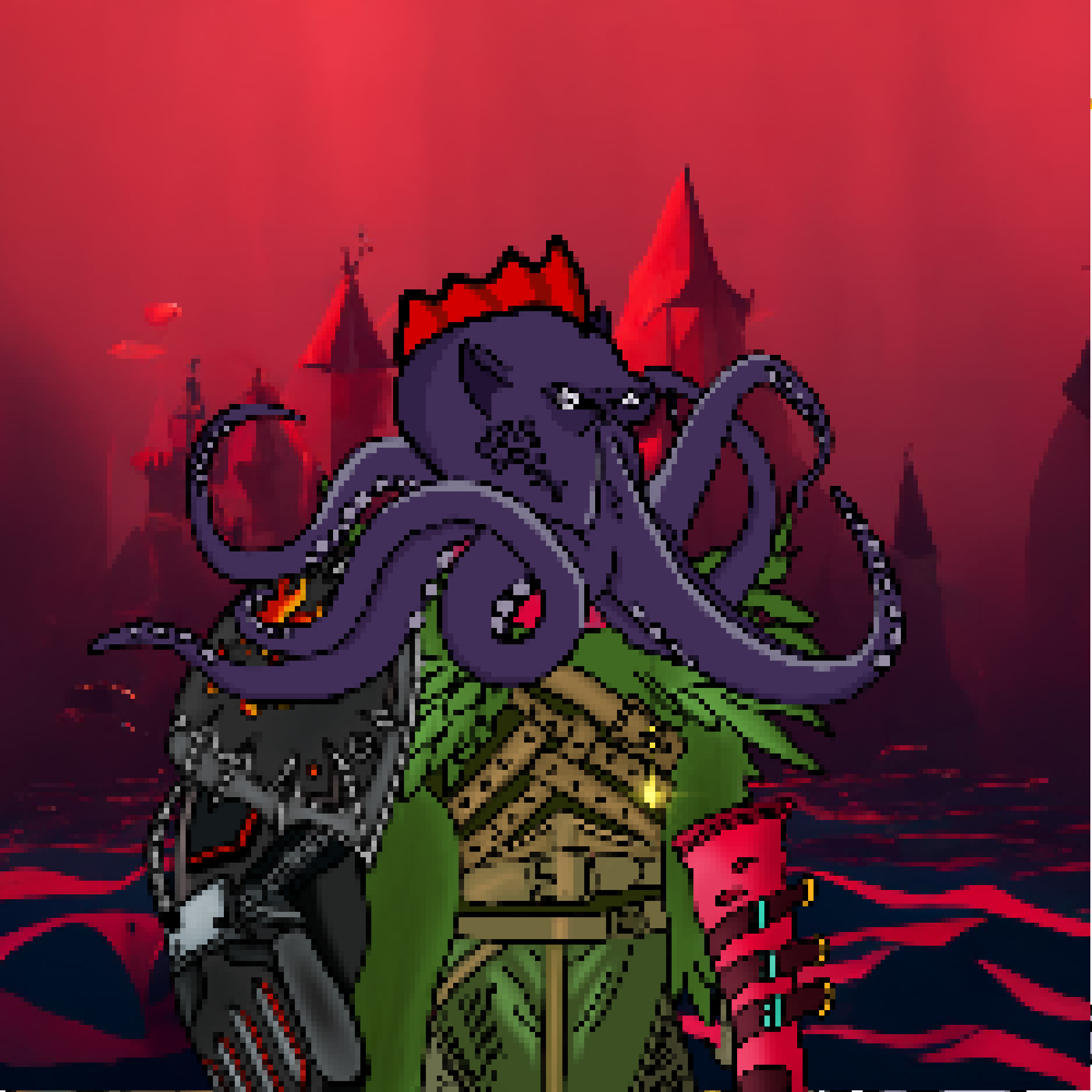 Pixel OctoPeeps Kingdoms #737