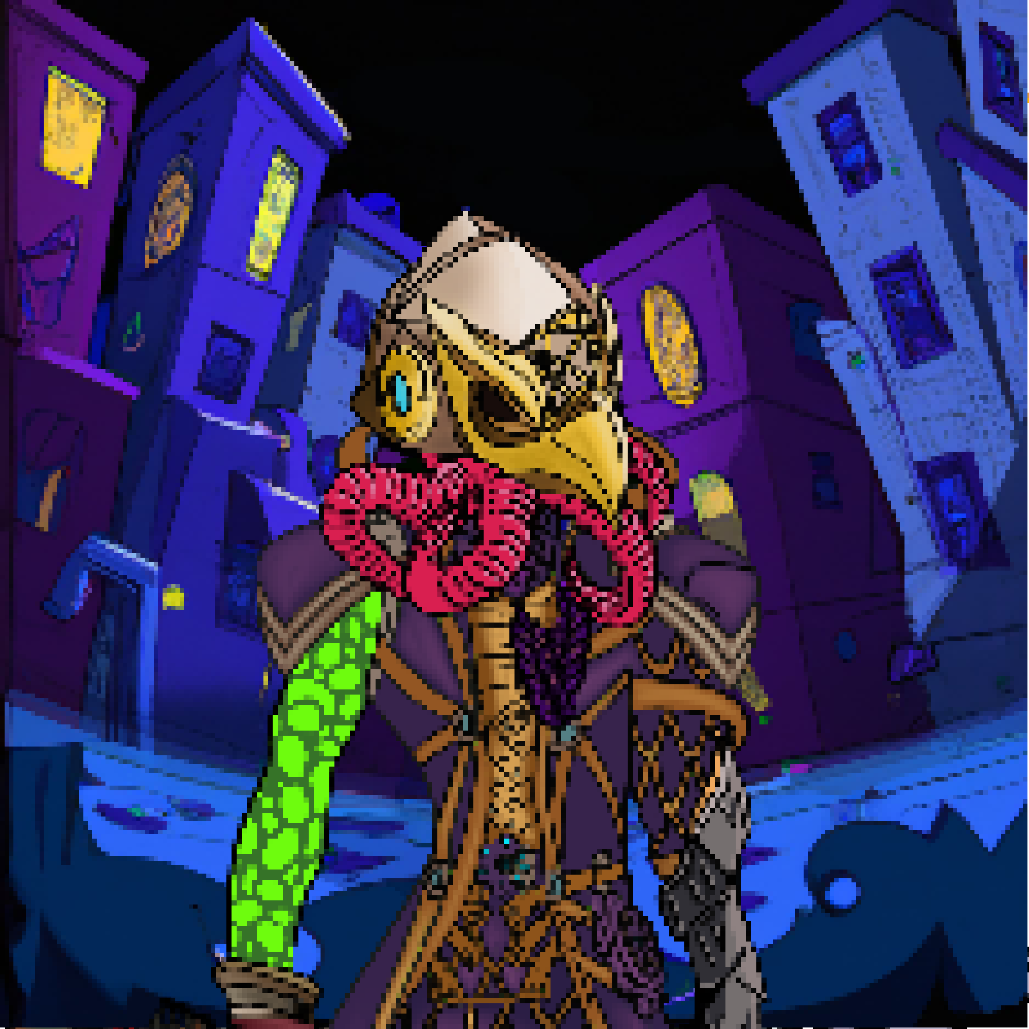 Pixel OctoPeeps Kingdoms #742