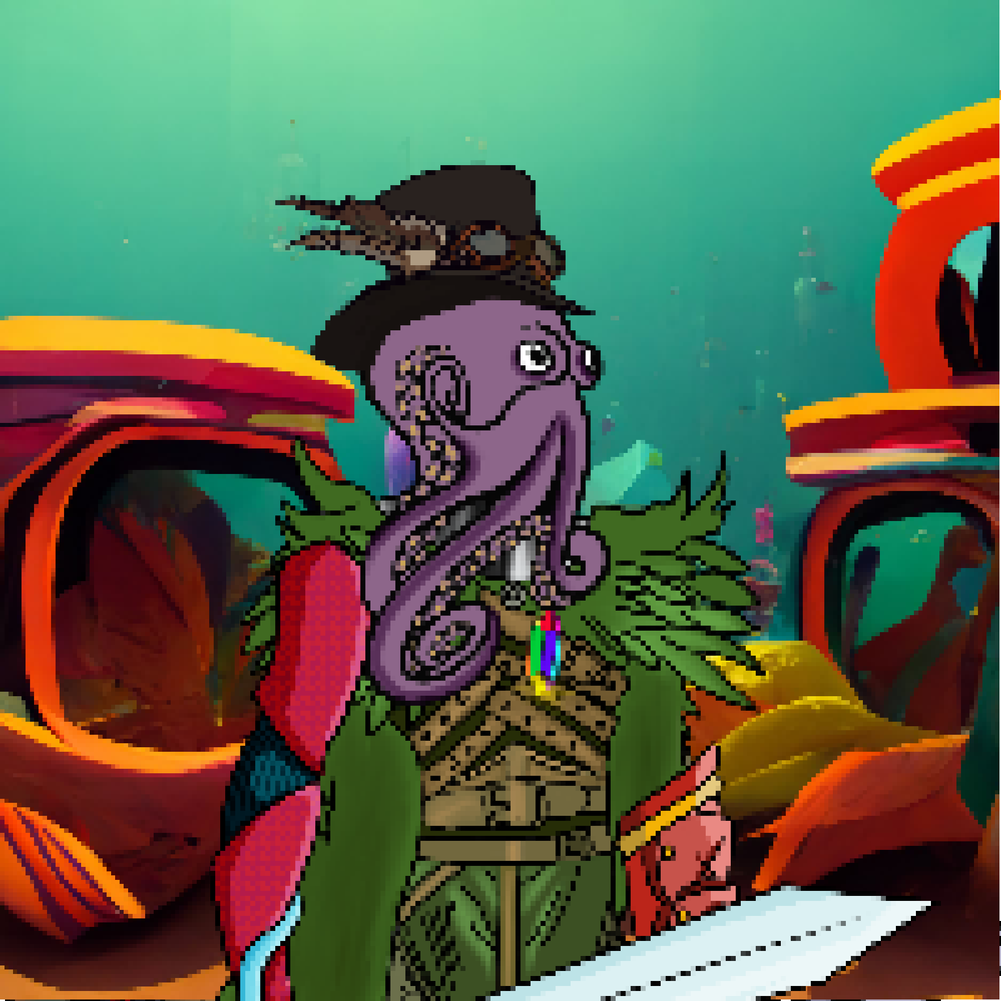 Pixel OctoPeeps Kingdoms #748