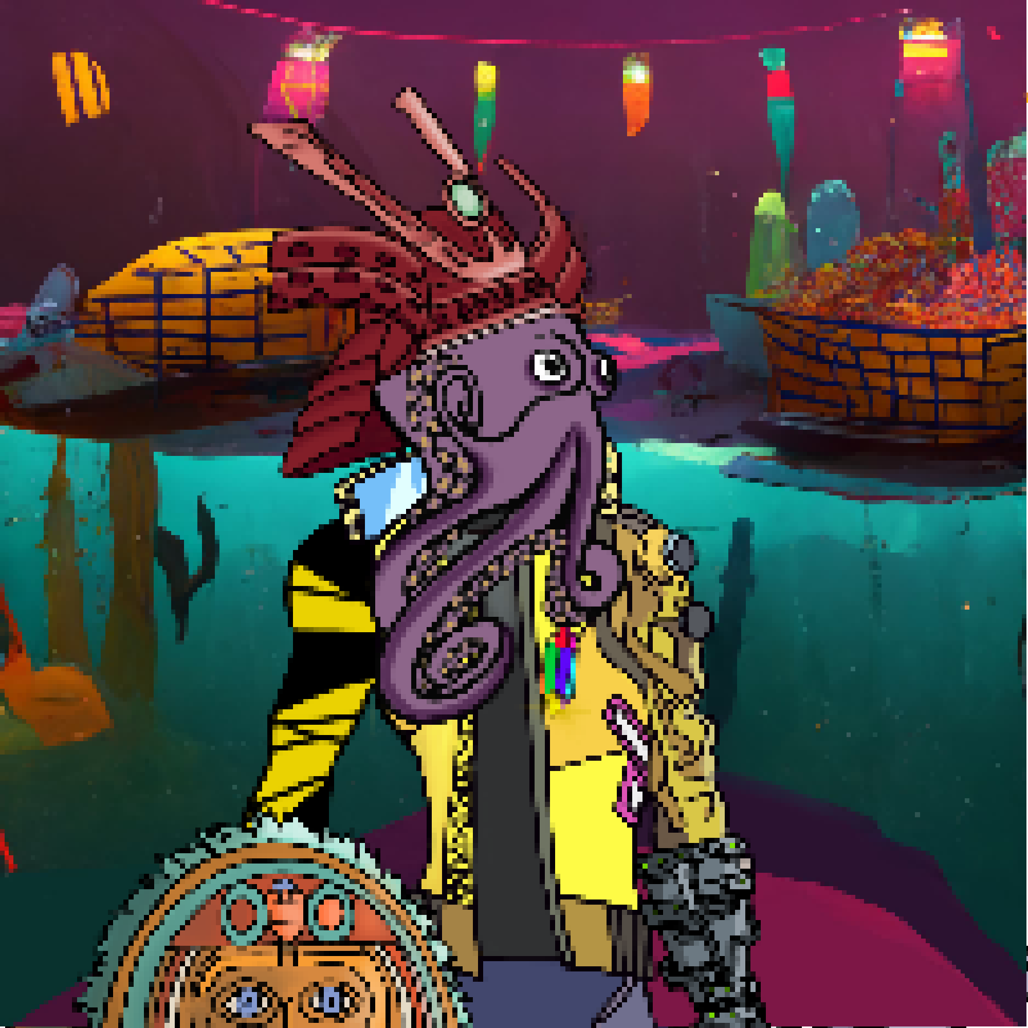 Pixel OctoPeeps Kingdoms #751