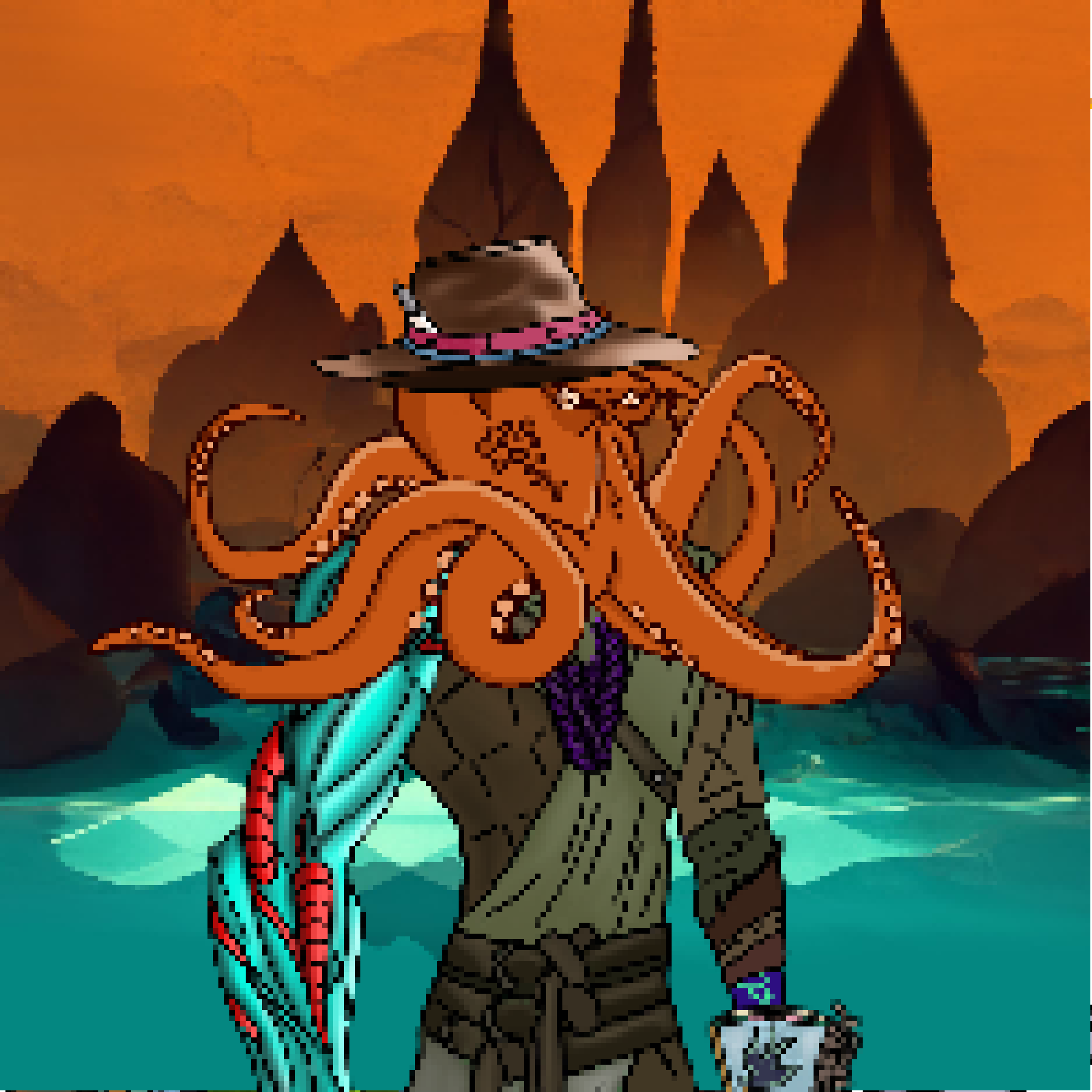 Pixel OctoPeeps Kingdoms #764