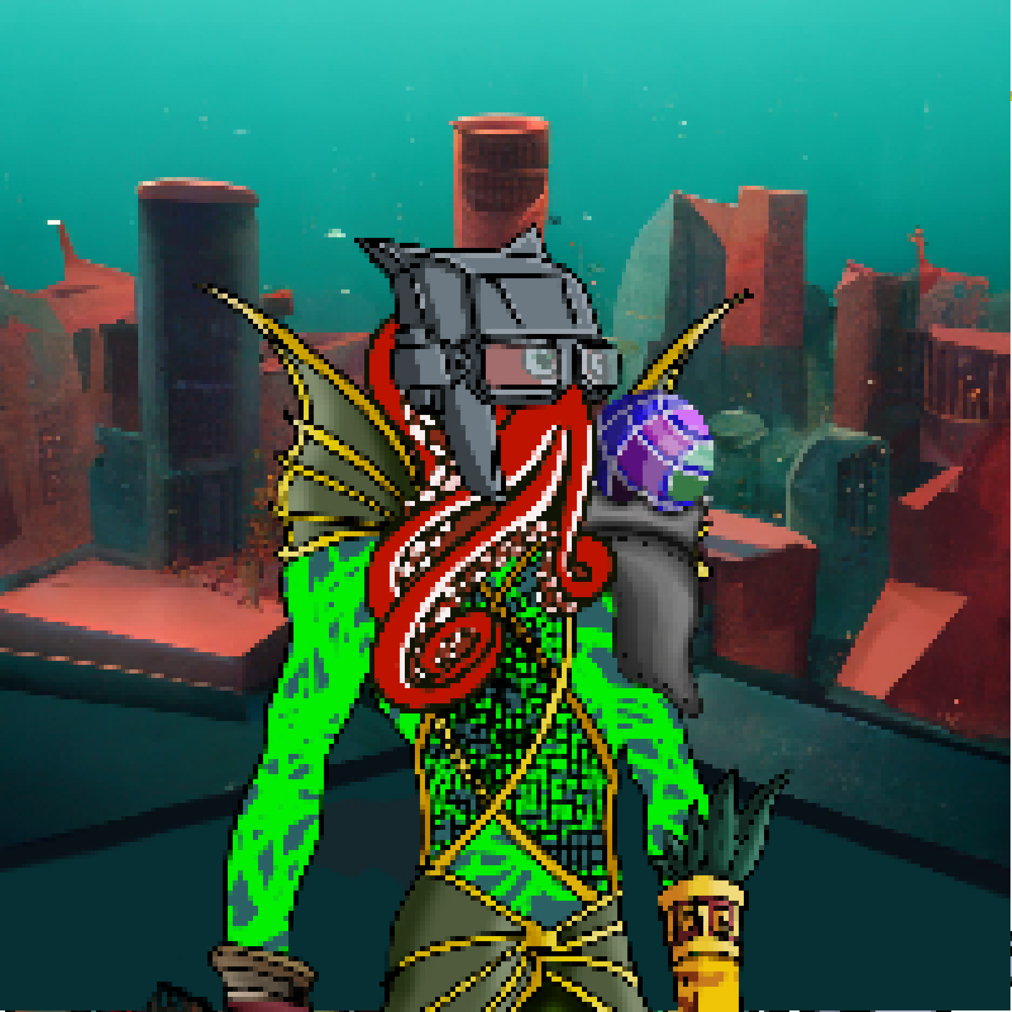 Pixel OctoPeeps Kingdoms #780