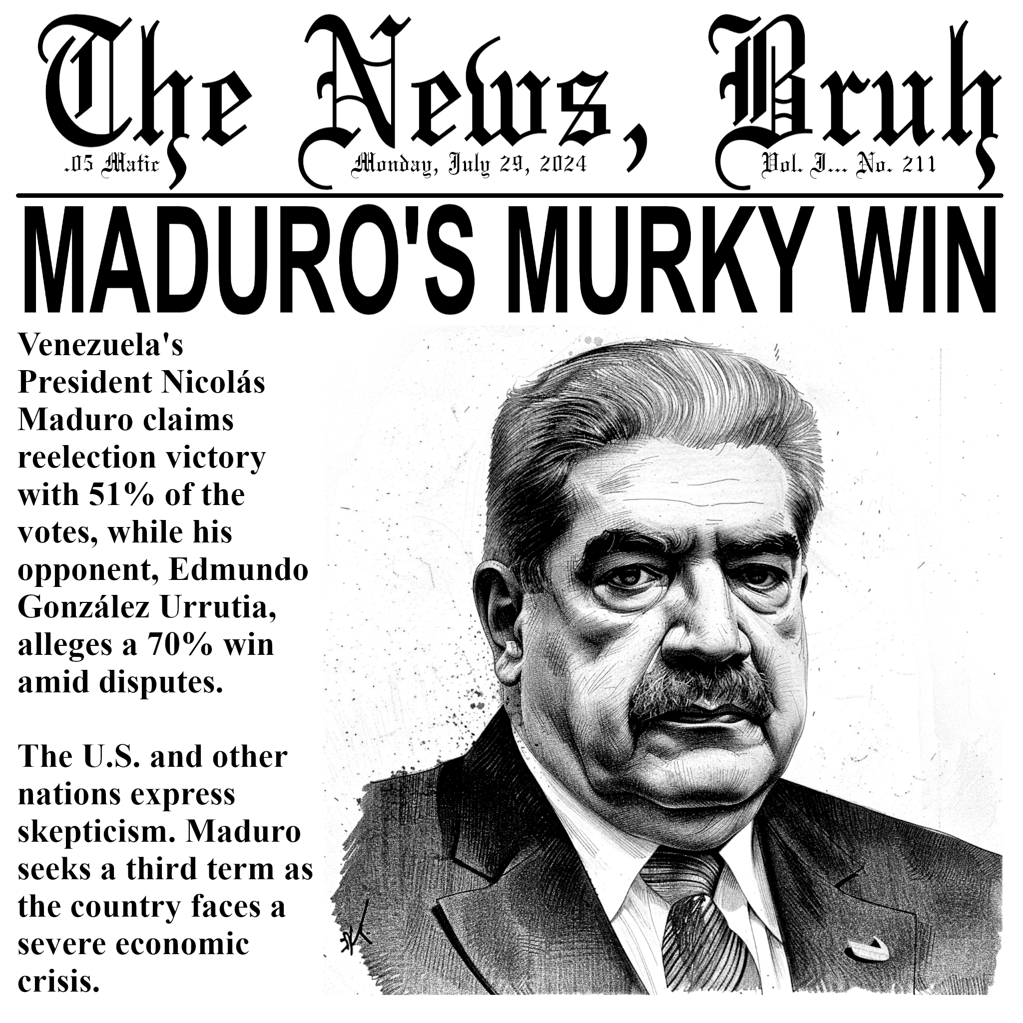 The News, Bruh. Vol. I No. 211