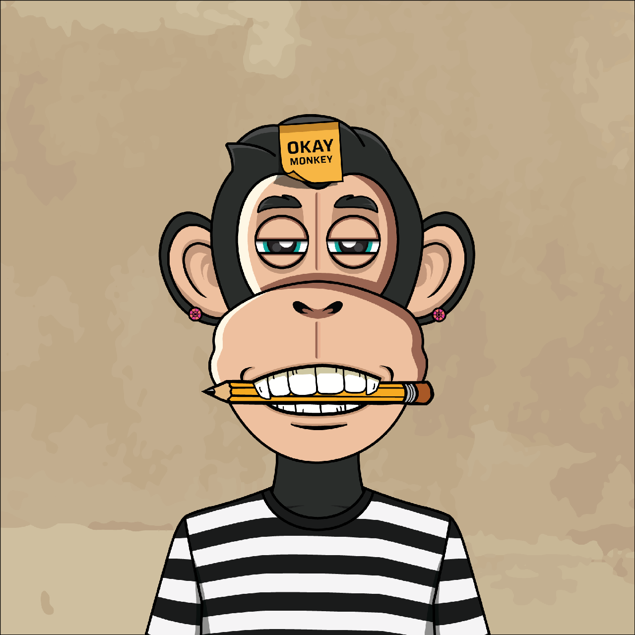 OKAY MONKEY NFT #1015