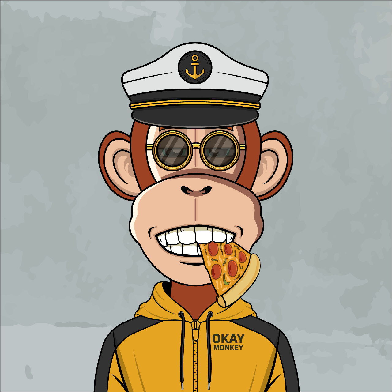 OKAY MONKEY NFT #1017