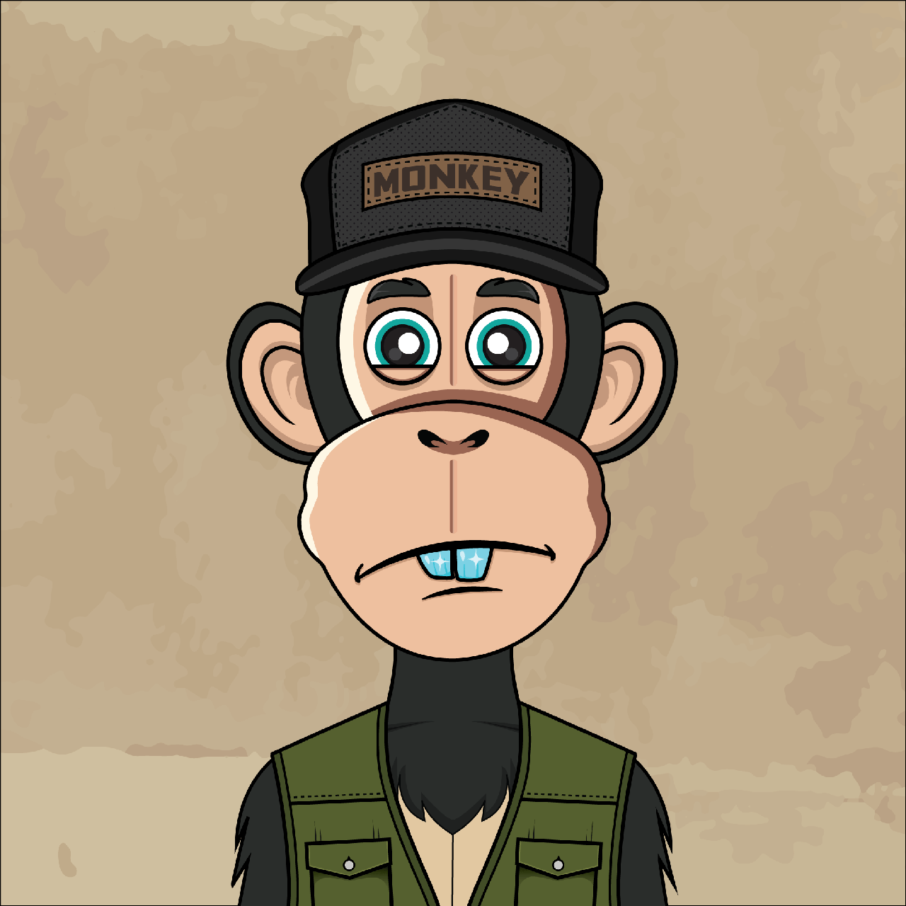 OKAY MONKEY NFT #1037