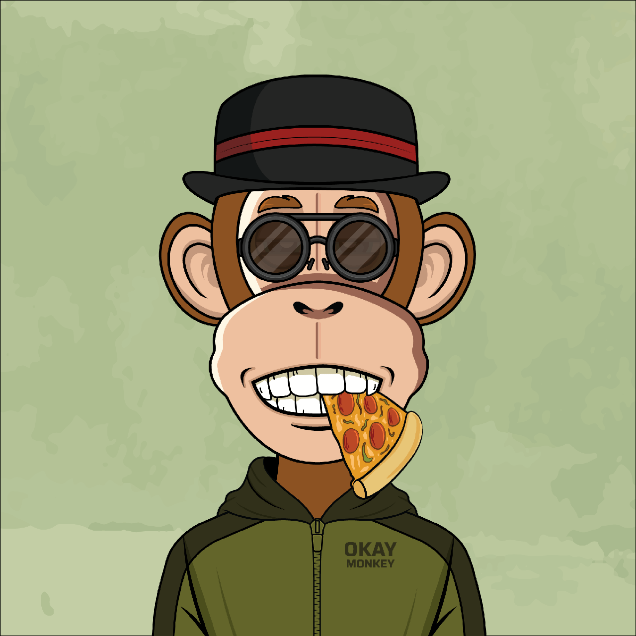 OKAY MONKEY NFT #1054