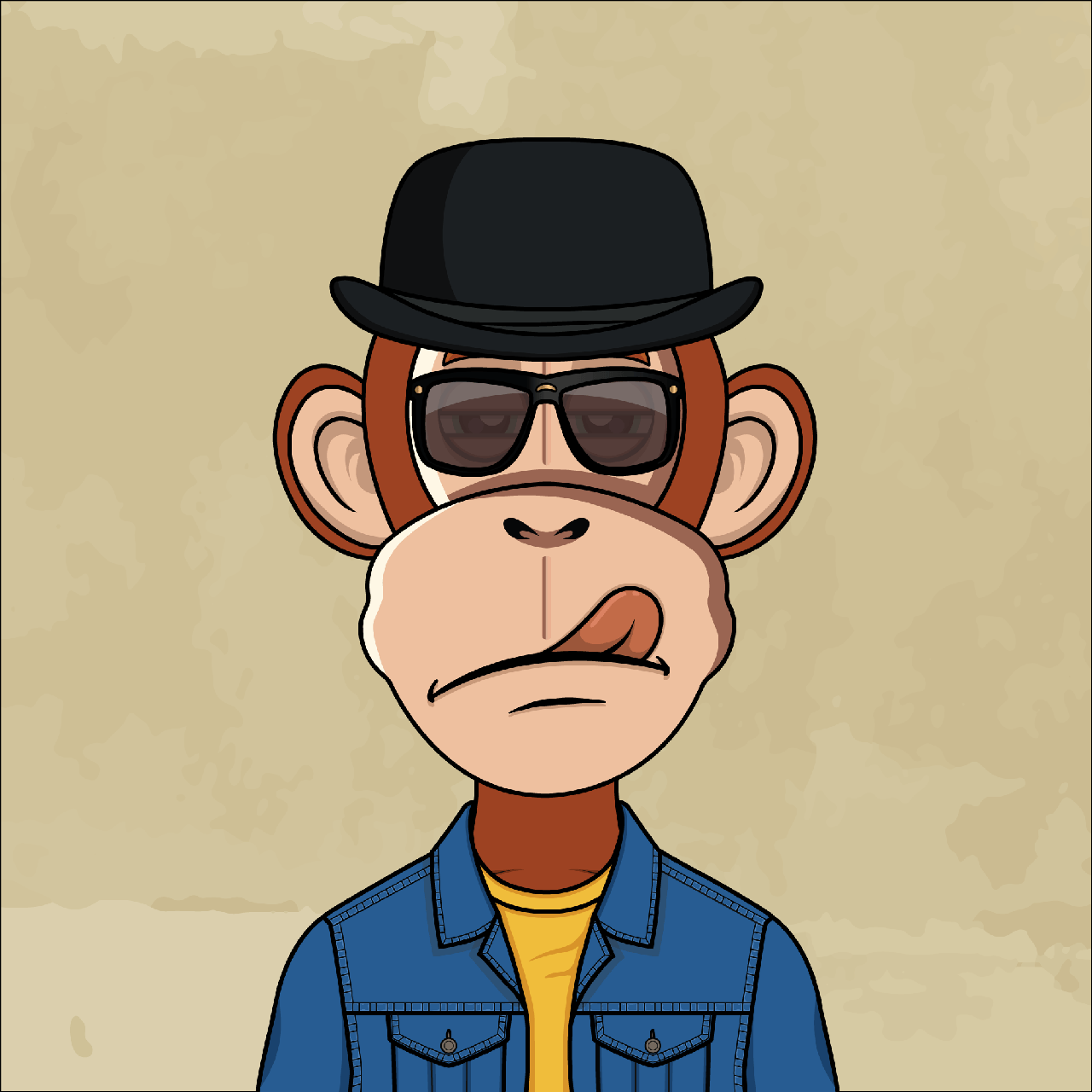 OKAY MONKEY NFT #1076