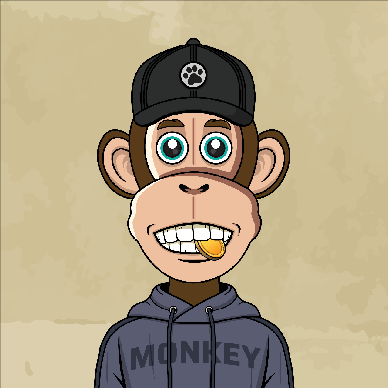OKAY MONKEY NFT #1088