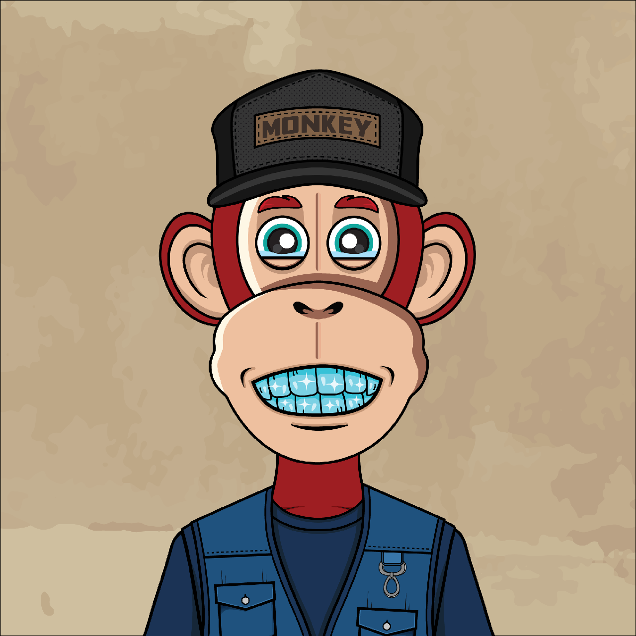 OKAY MONKEY NFT #1117