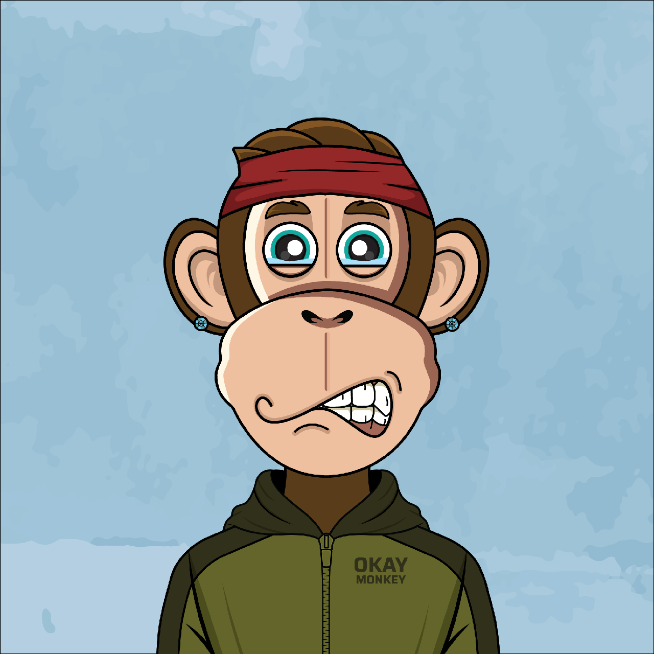 OKAY MONKEY NFT #1122