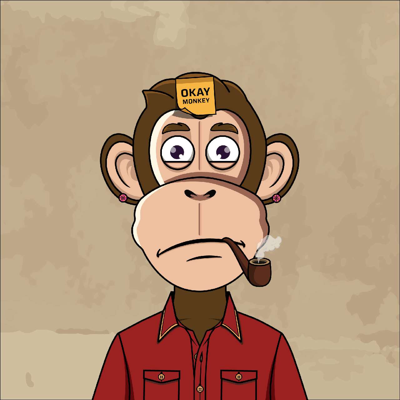 OKAY MONKEY NFT #1136
