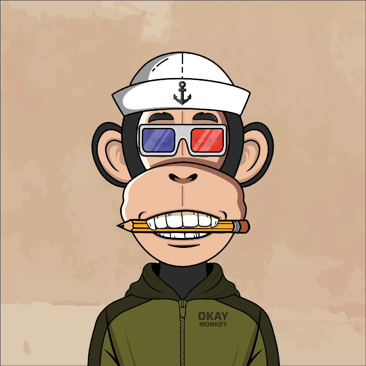 OKAY MONKEY NFT #1143