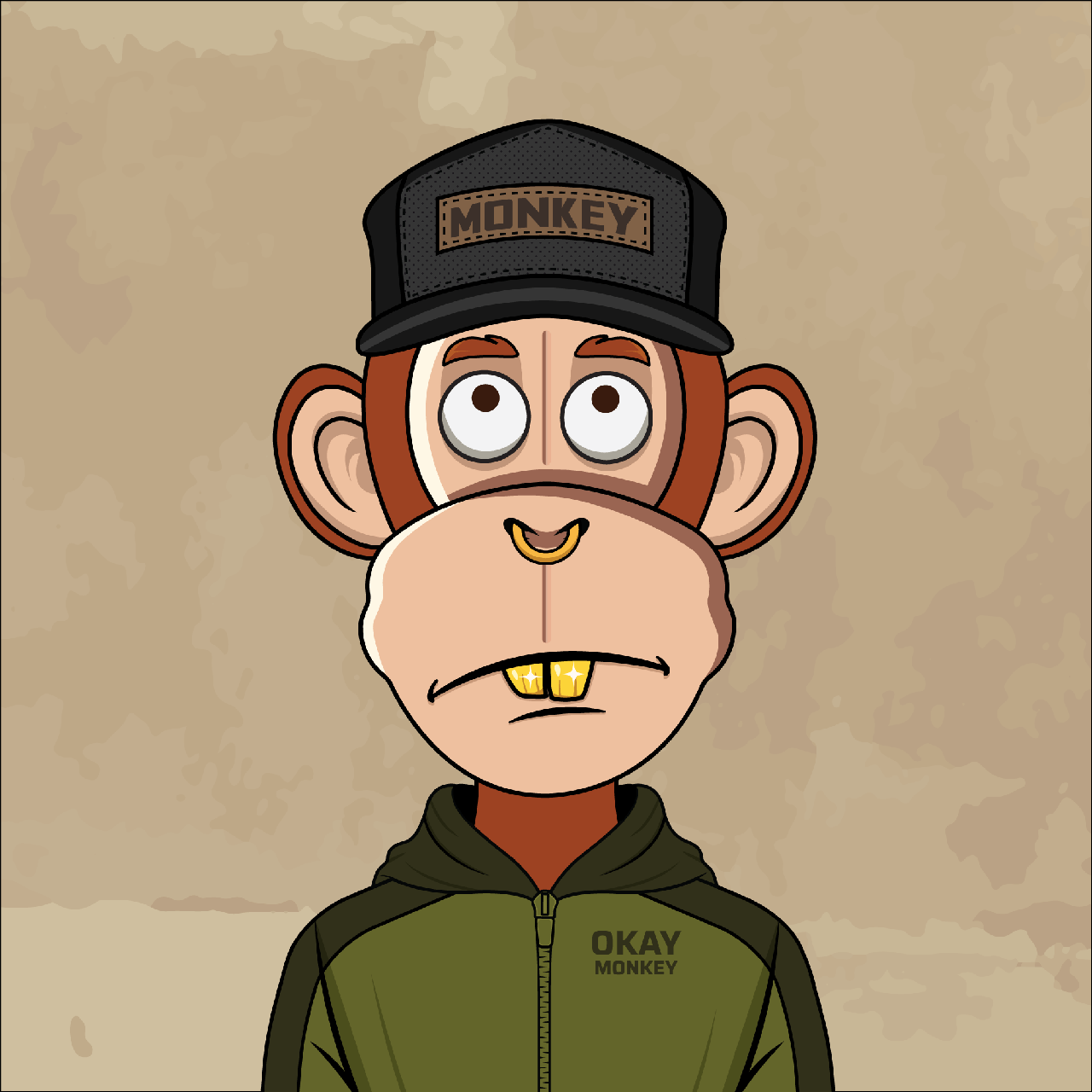 OKAY MONKEY NFT #1215