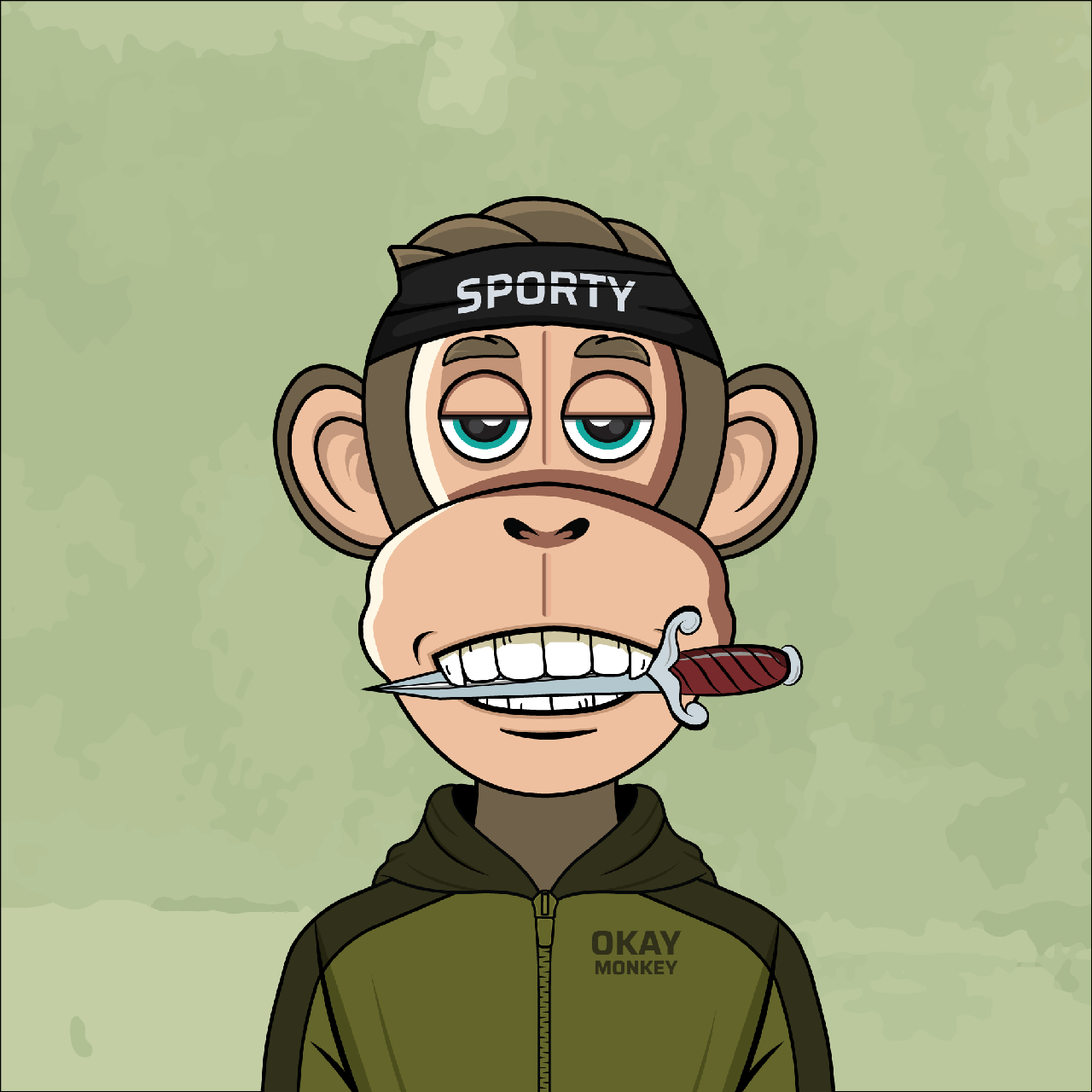 OKAY MONKEY NFT #1307