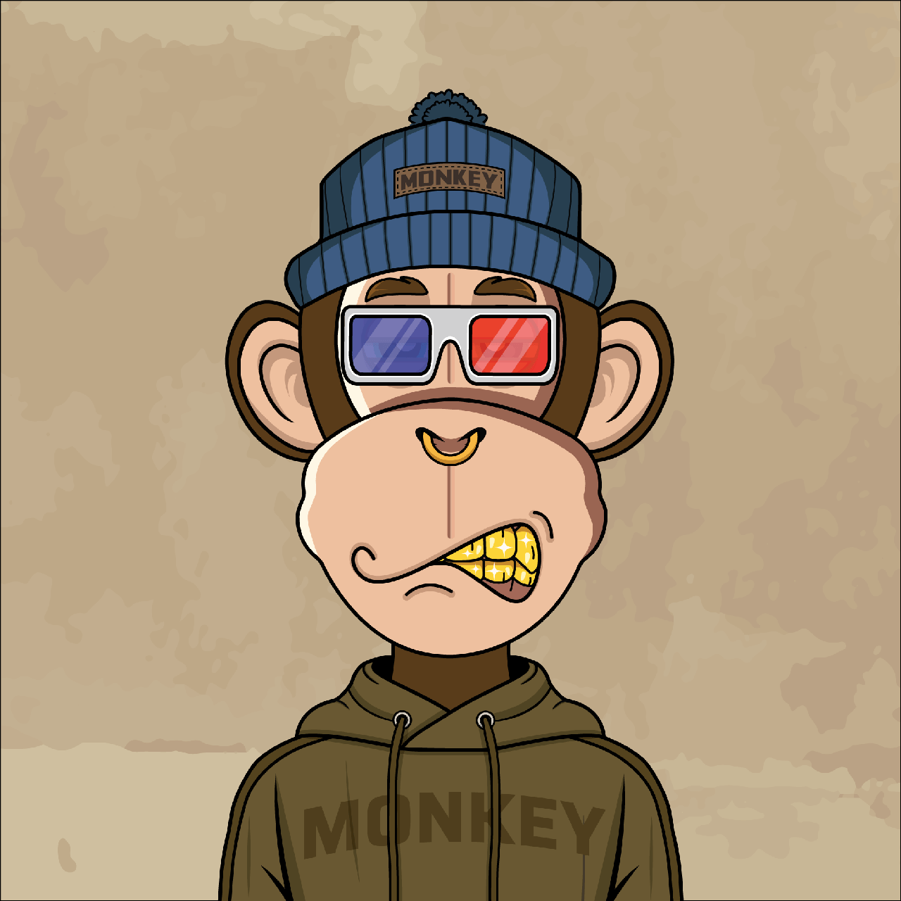OKAY MONKEY NFT #1391