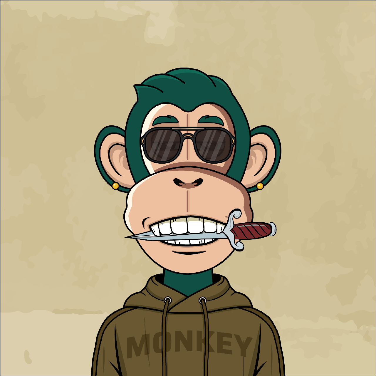 OKAY MONKEY NFT #1417