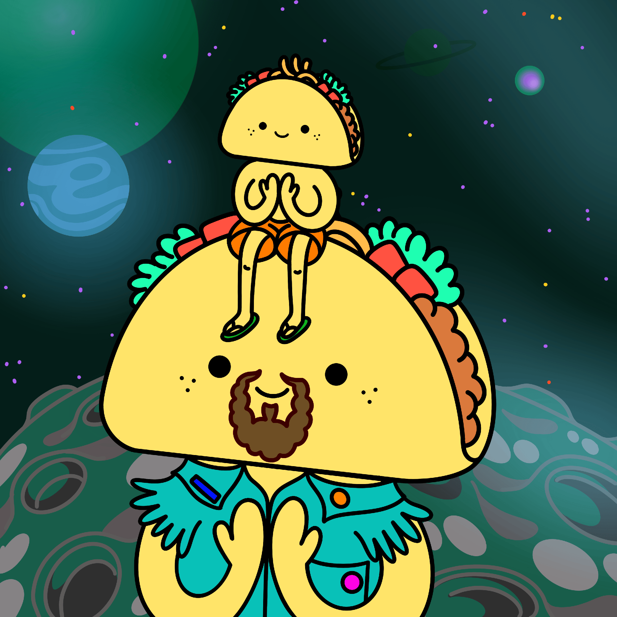 Doodled Tacos #99