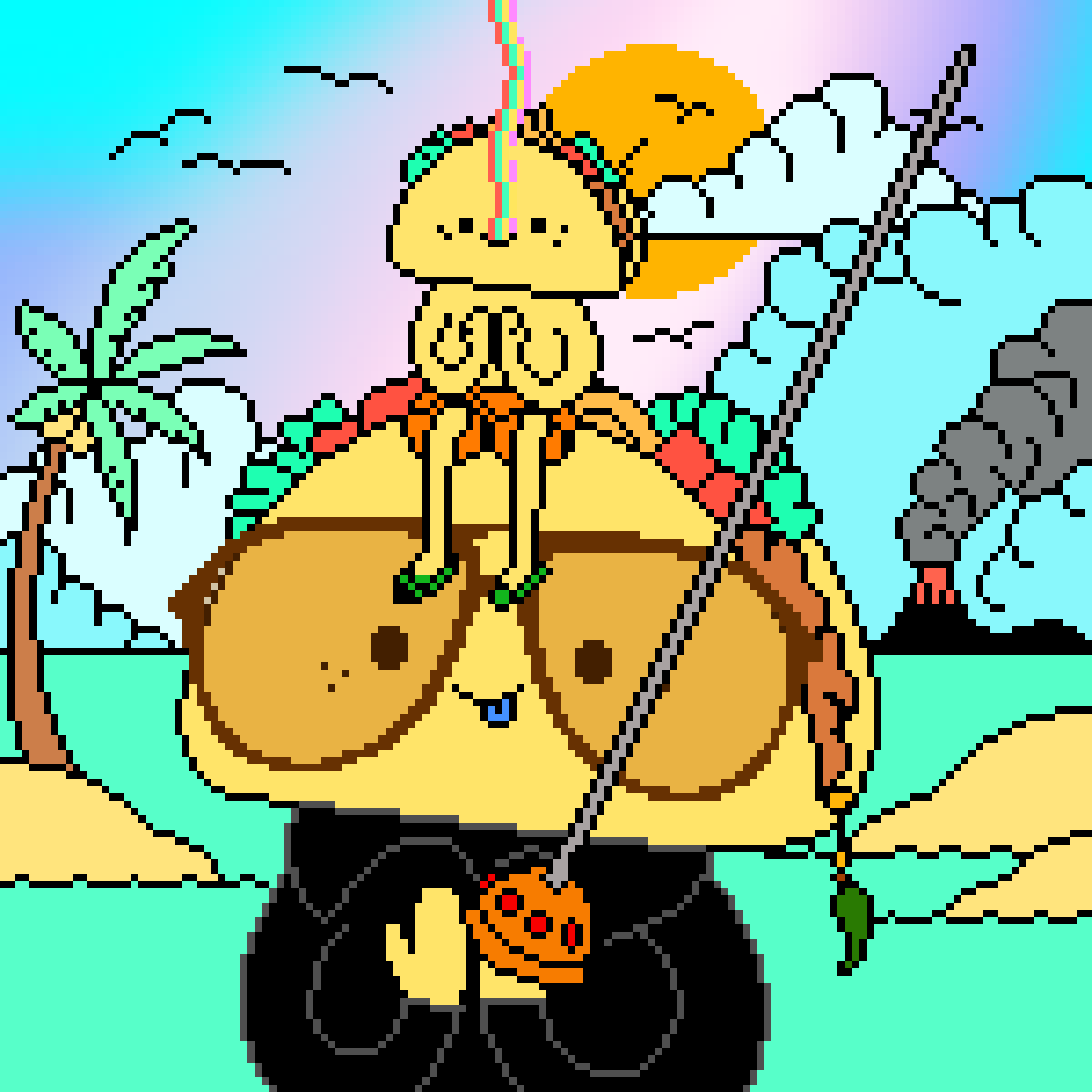 Pixel Doodled Tacos #123