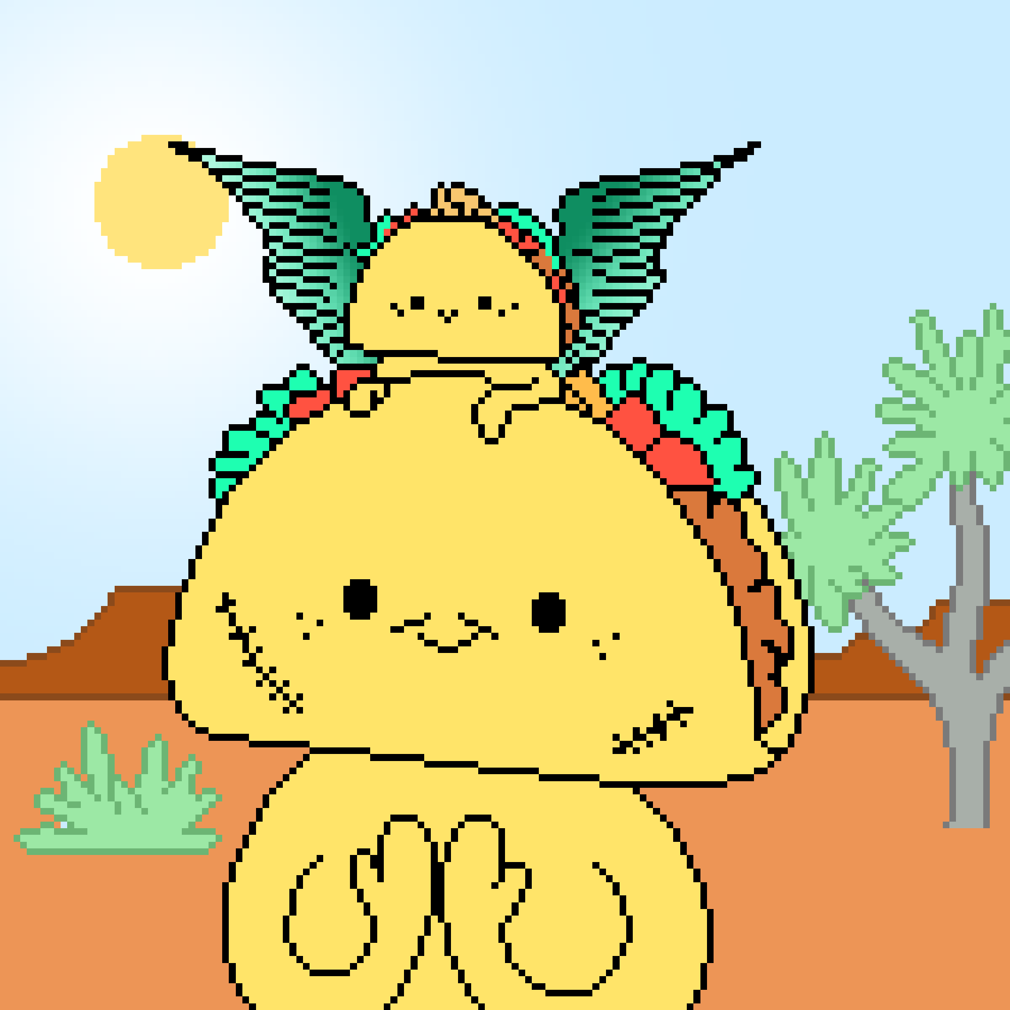 Pixel Doodled Tacos #142