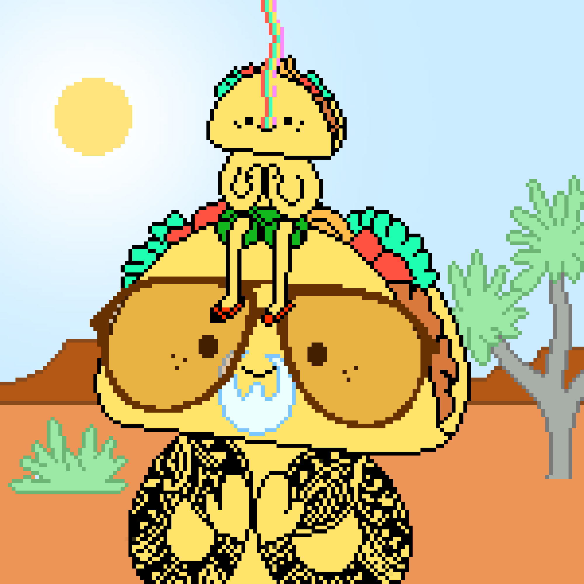Pixel Doodled Tacos #160