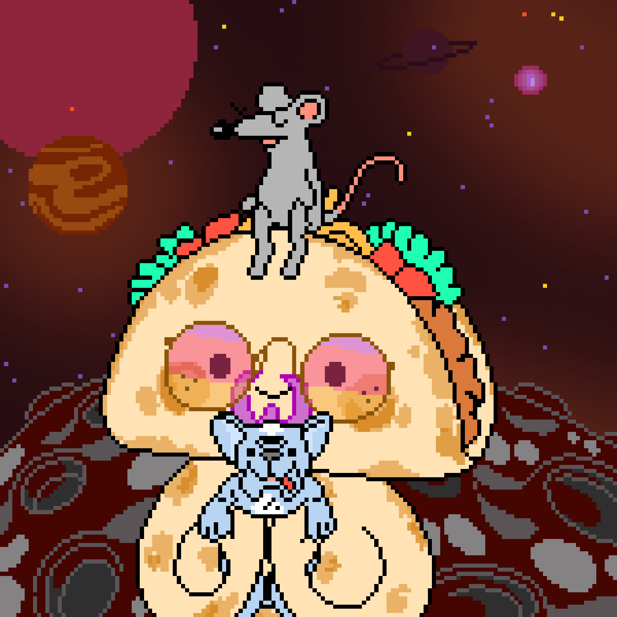 Pixel Doodled Tacos #163