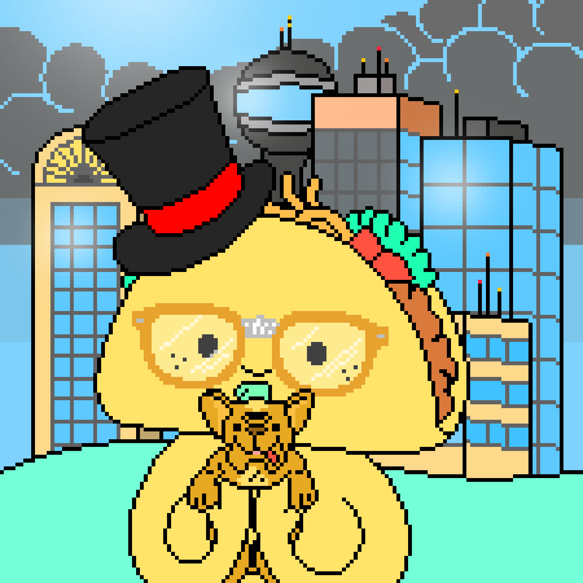 Pixel Doodled Tacos #210