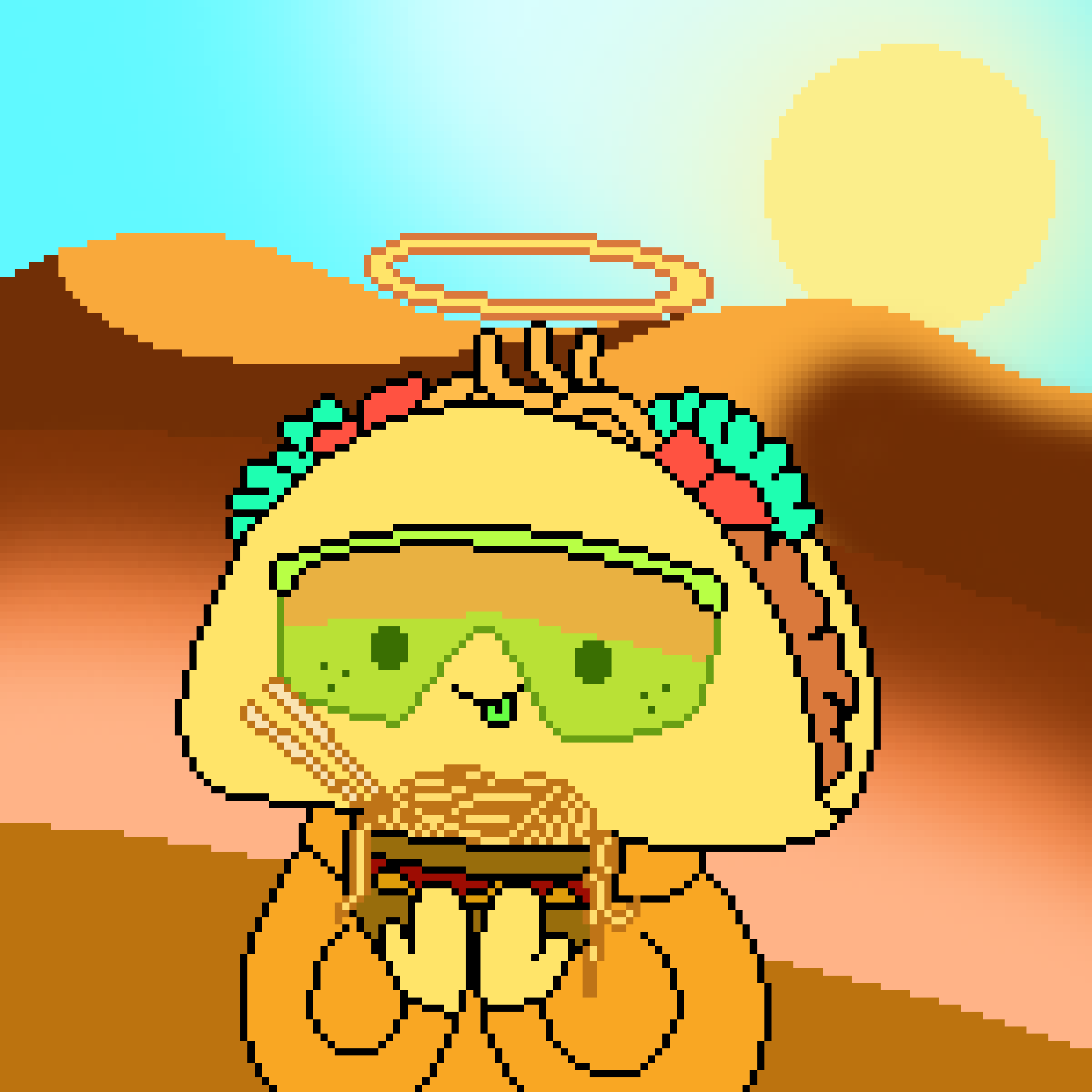 Pixel Doodled Tacos #246