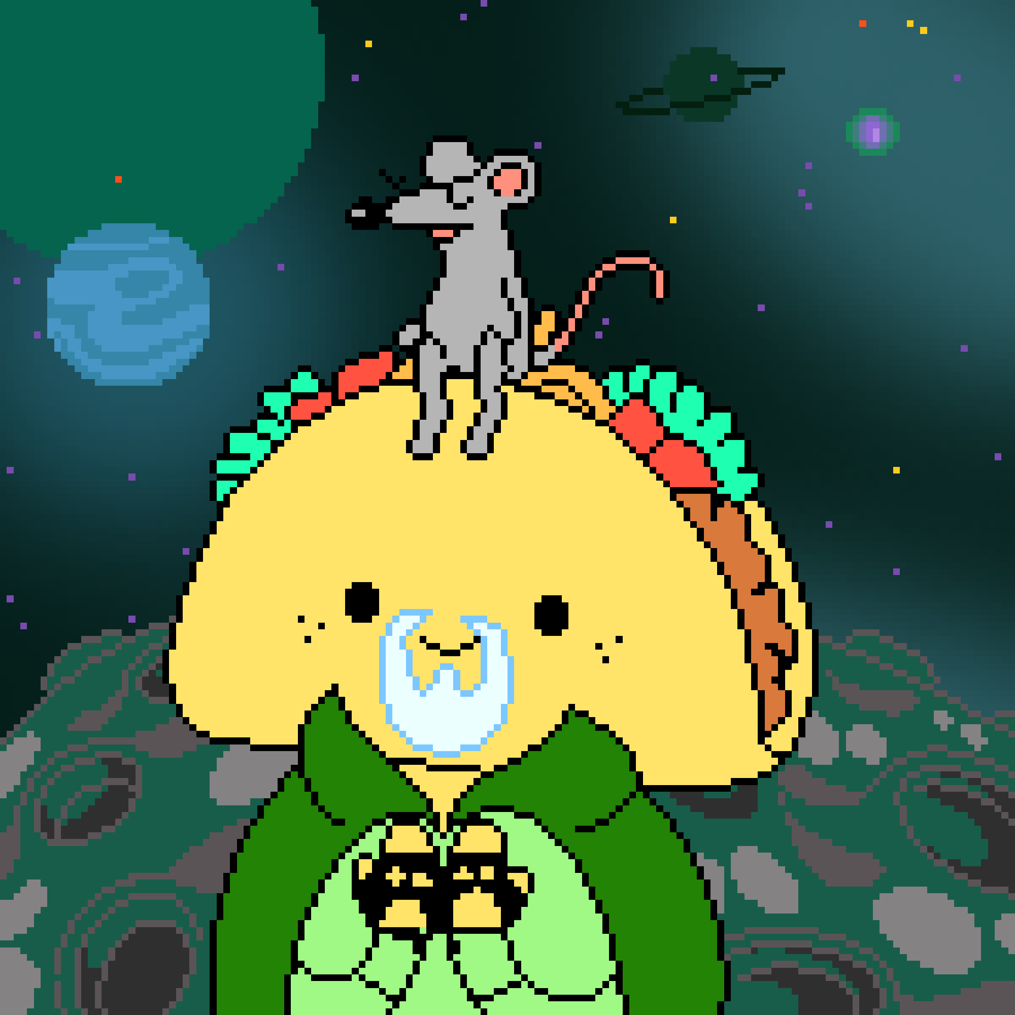 Pixel Doodled Tacos #247