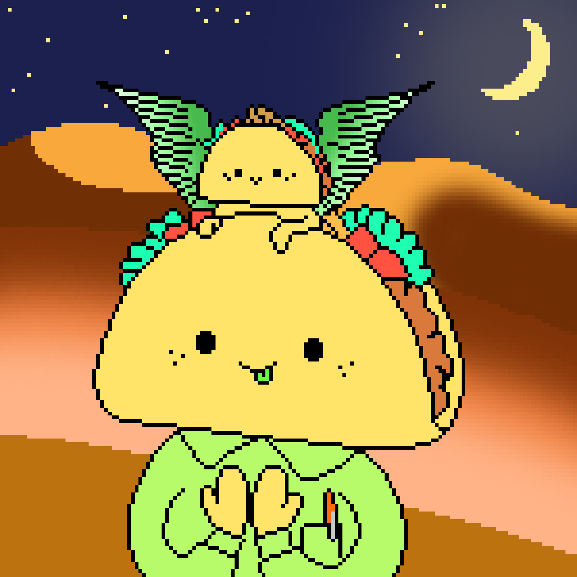Pixel Doodled Tacos #281