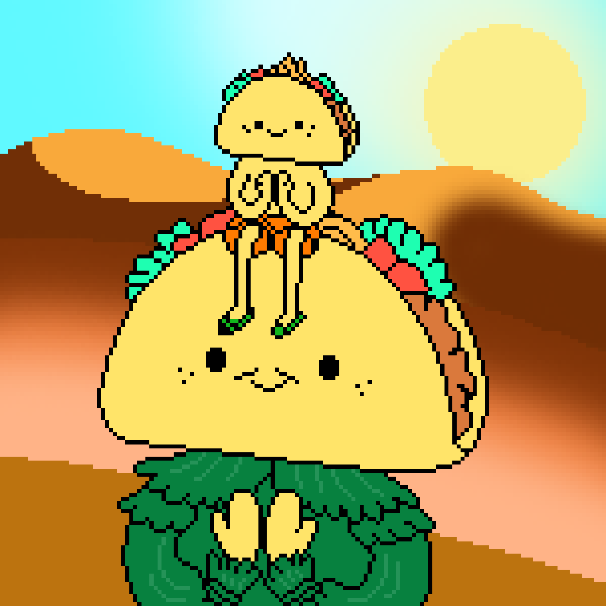 Pixel Doodled Tacos #289