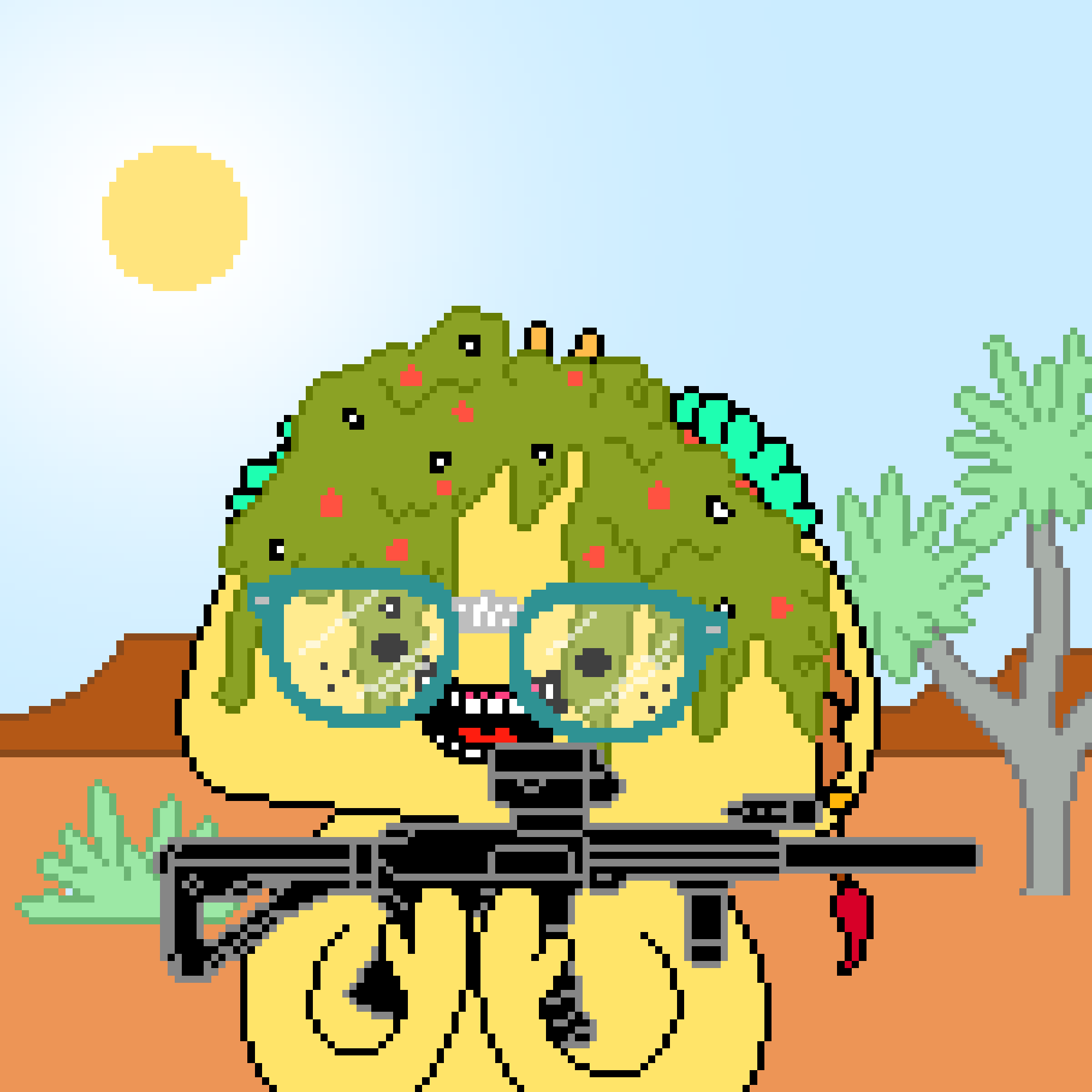 Pixel Doodled Tacos #3