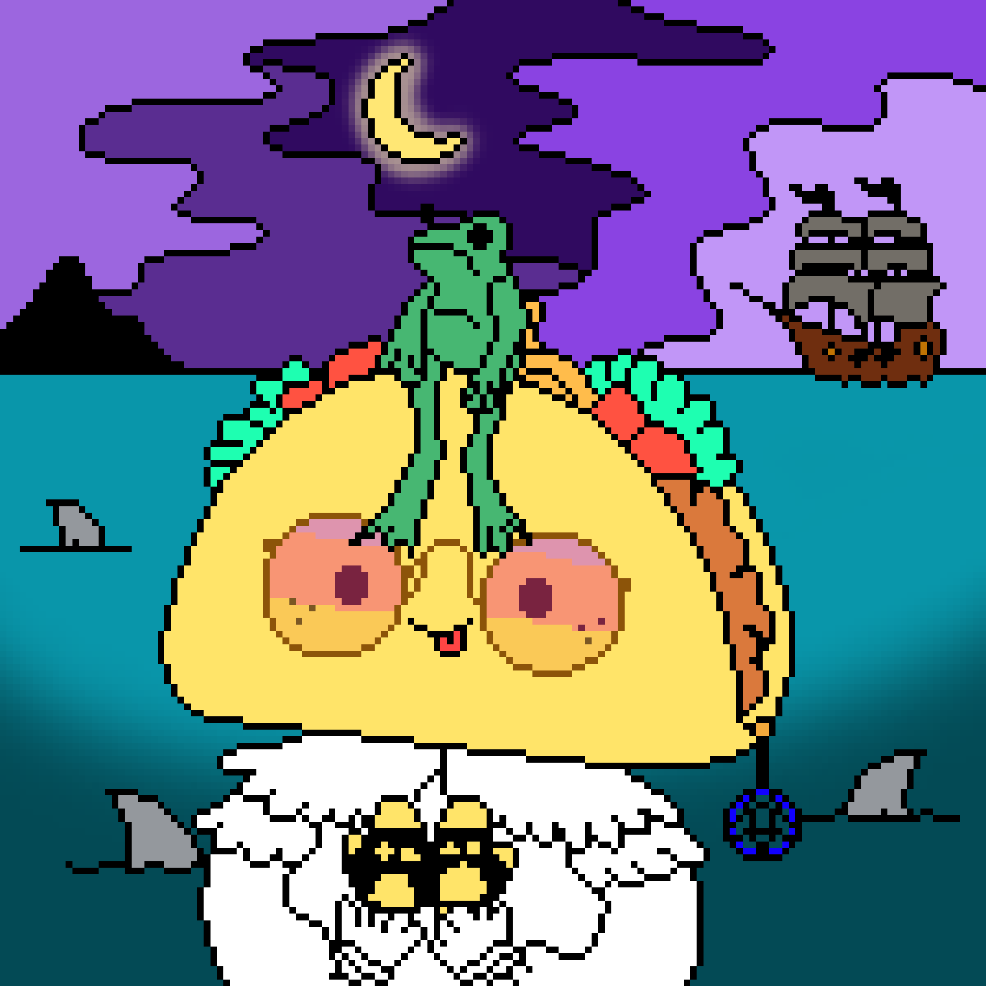 Pixel Doodled Tacos #39