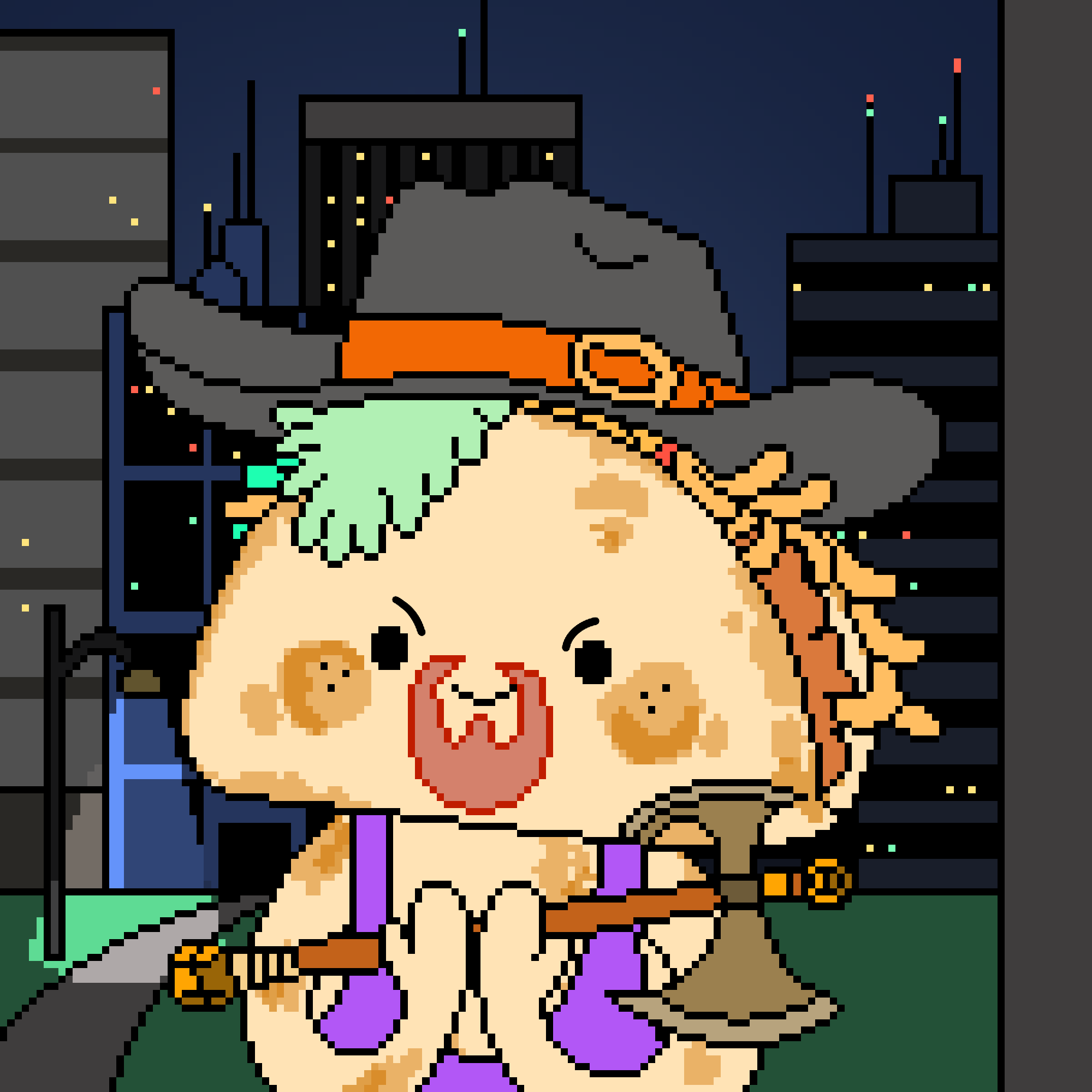 Pixel Doodled Tacos #45