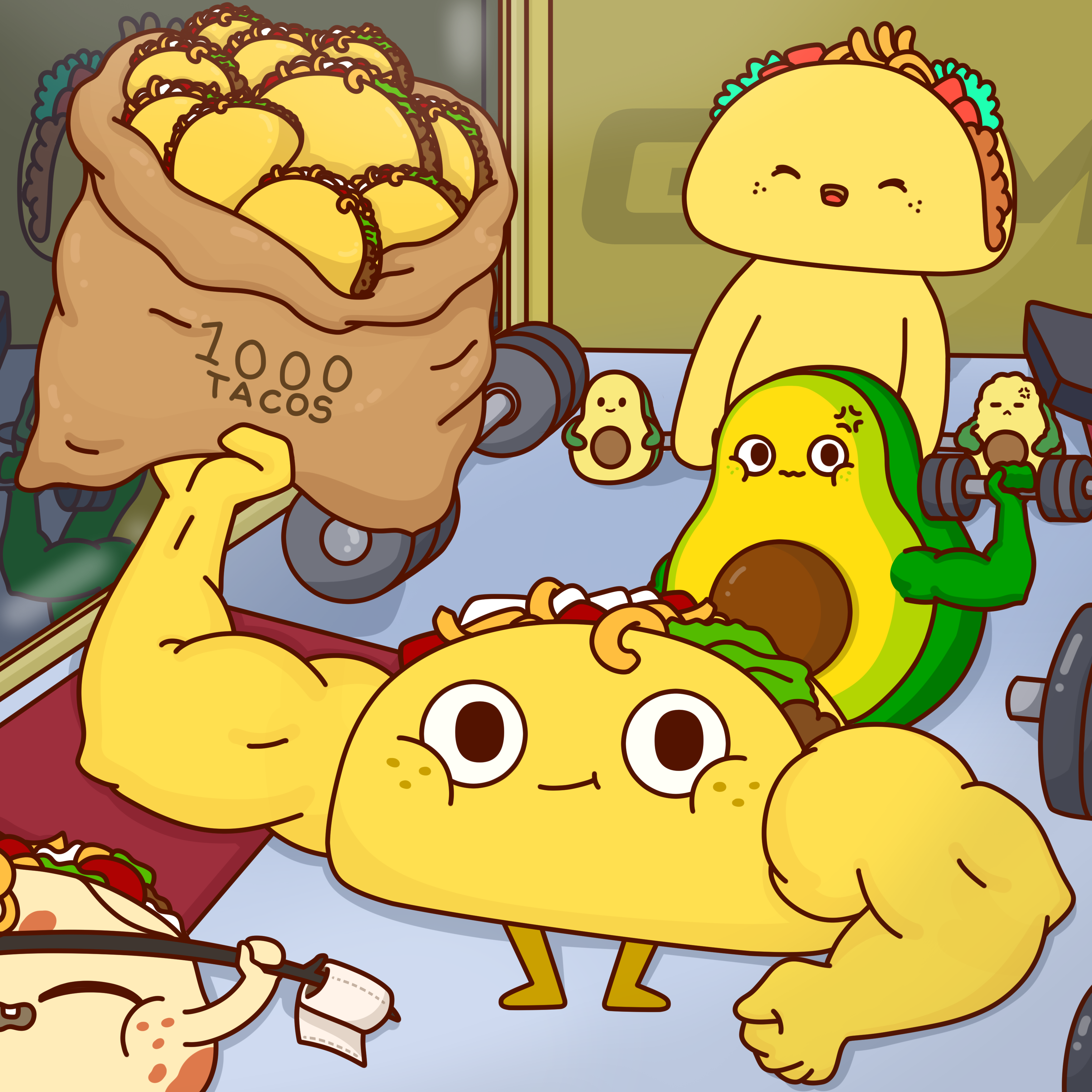 Taco Tribe 1k Holder Celebration