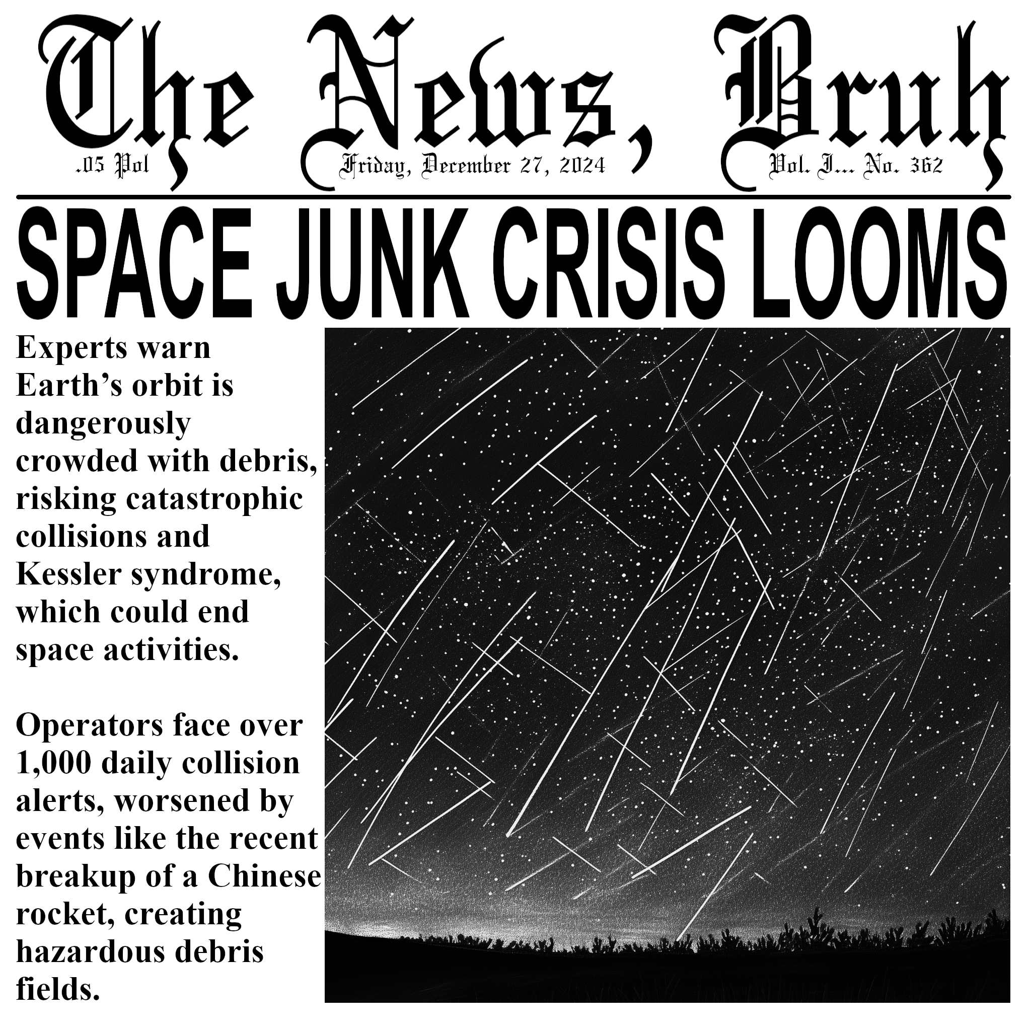 The News, Bruh. Vol. I No. 362